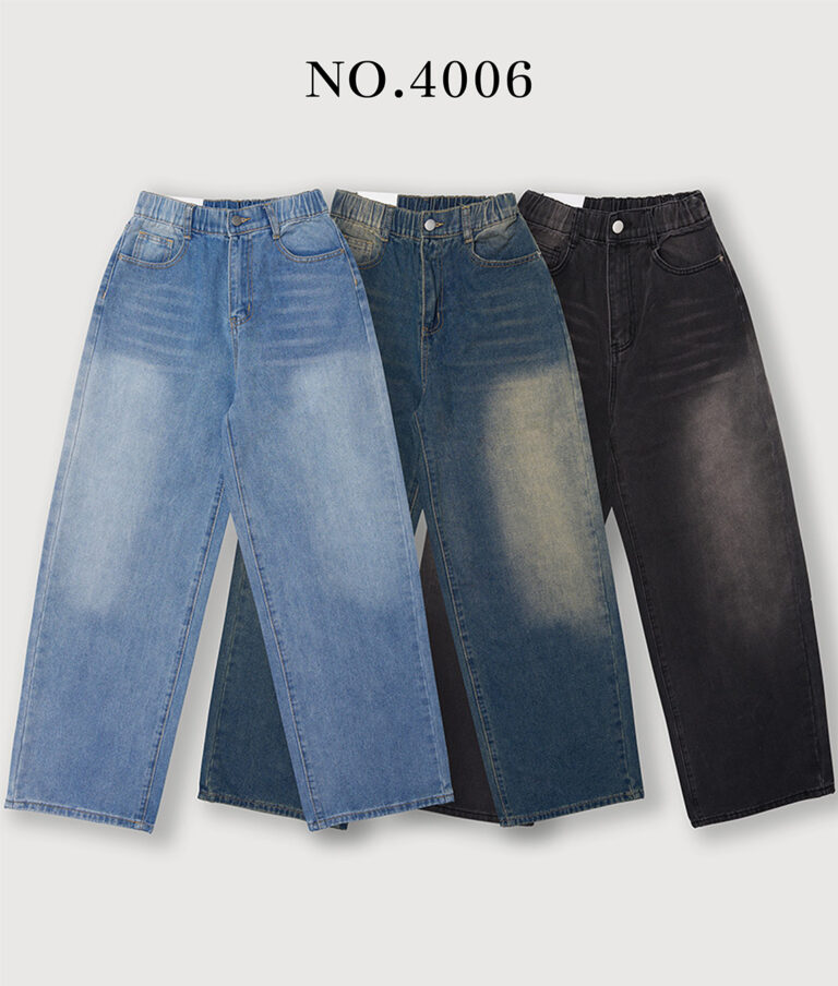 Read more about the article NO.4006 사이드 워싱 와이드 데님