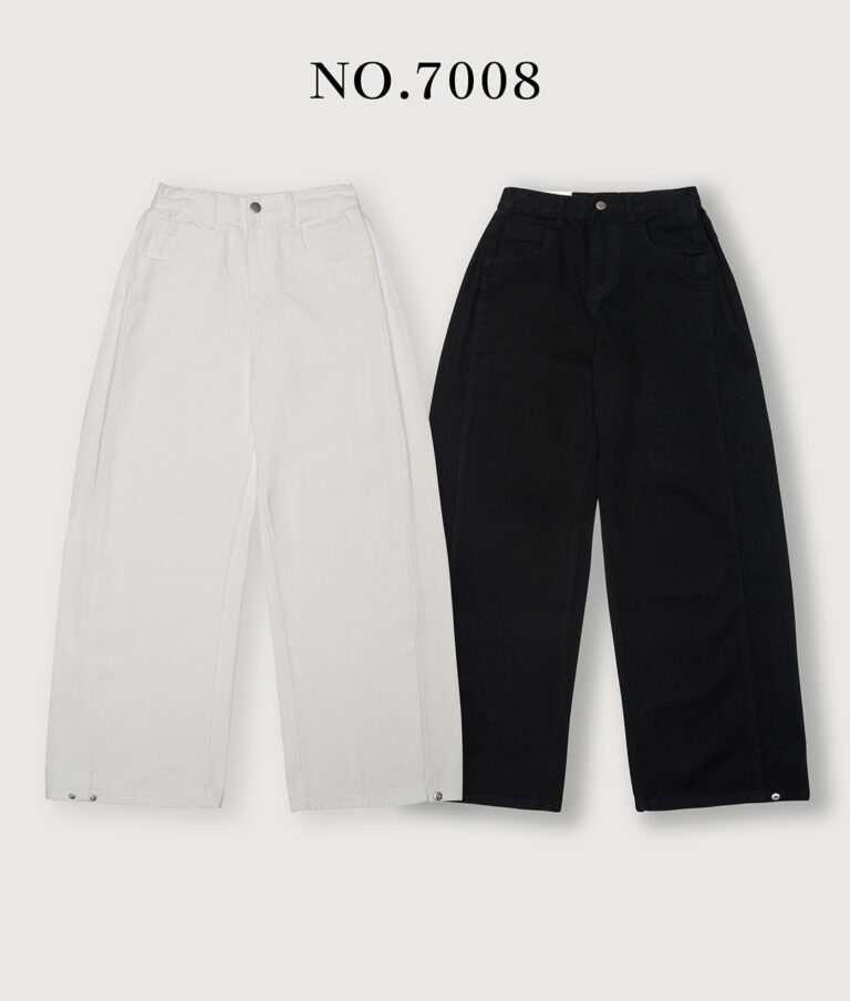 Read more about the article NO.7008 (피치기모)사이드 스냅 면데님