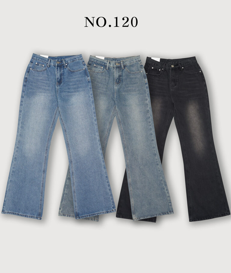 Read more about the article NO.120(여성복) 브러쉬 부츠컷 데님