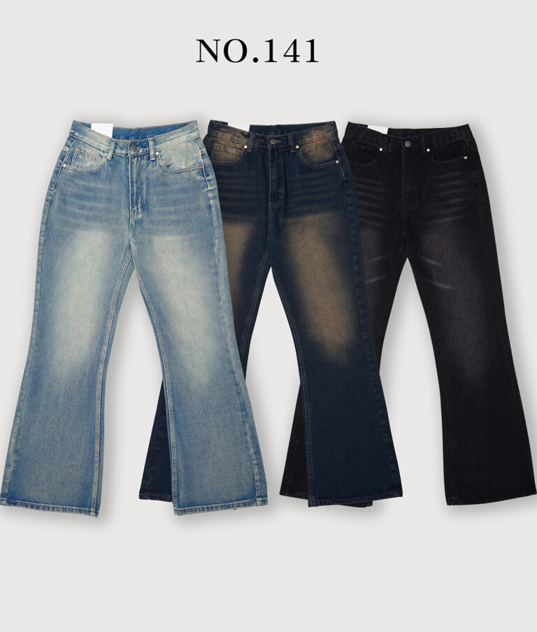 Read more about the article NO.141(여성복) 워시드 부츠컷 데님